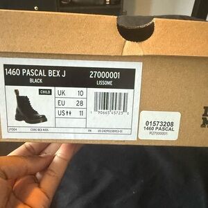 Toddler Girl size 10 Dr. Martens